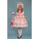 Antique Doll Strawberry Cake Bouquet Blouse JSK and OP(Reservation/3 Colours/Full Payment Without Shipping)